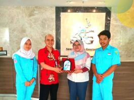 Penjemputan siswa prakerin jurusan Analisis Pengujian Laboratorium di PT. SIG.